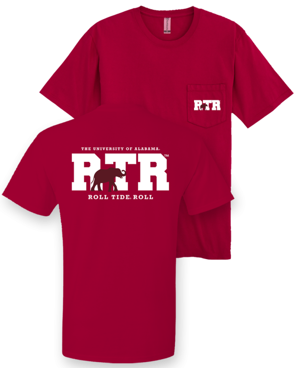 RTR t-shirt with mascot in red