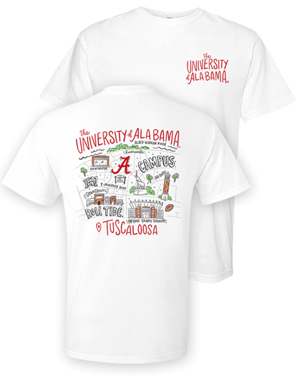 University of Alabama icon t-shirt